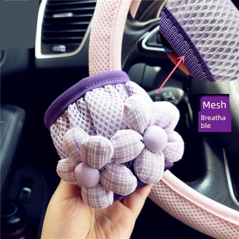 Junhua Car Steering Wheel Cover Summer Universal Breathable Lightweight Elastic Handle Cover round D Type All Year Round Neutral Light Purple Fine Mesh Flower Steering Wheel Cover
Junhua Car Steering Wheel Cover Summer Universal Breathable Lightweight Elastic Handle Cover round D Type All Year Round Neutral Light Purple Fine Mesh Flower Steering Wheel Cover