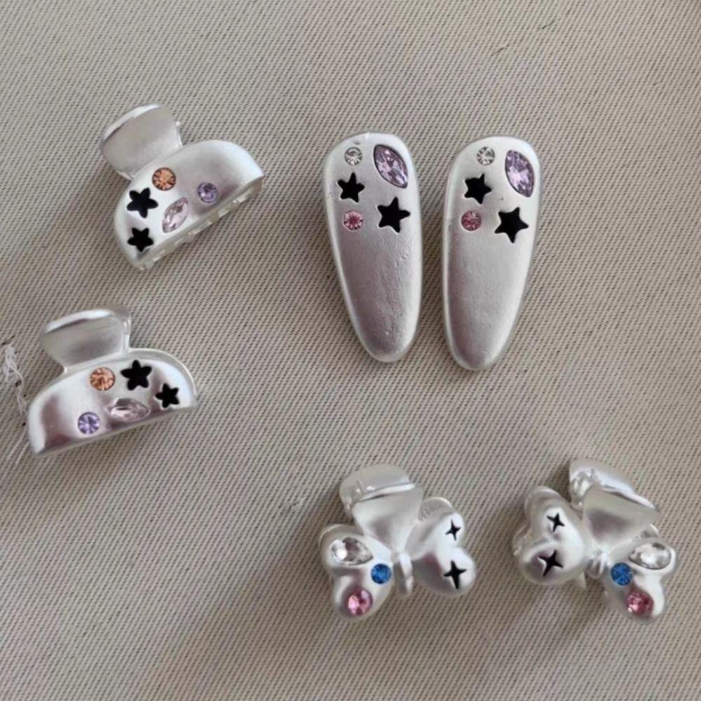 Clip Female Hair Accessories Korean Style Accessories Geometric Bow Hair Claw Star Side Clip
Clip Female Hair Accessories Korean Style Accessories Geometric Bow Hair Claw Star Side Clip