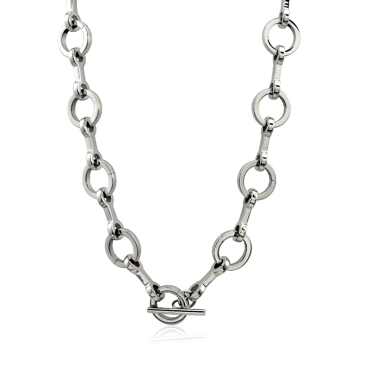 Simple Trendy Versatile Stainless Steel OT Clasp Bracelet Necklace Circular No Fading Color for Parties Anniversaries Engagement
Simple Trendy Versatile Stainless Steel OT Clasp Bracelet Necklace Circular No Fading Color for Parties Anniversaries Engagement