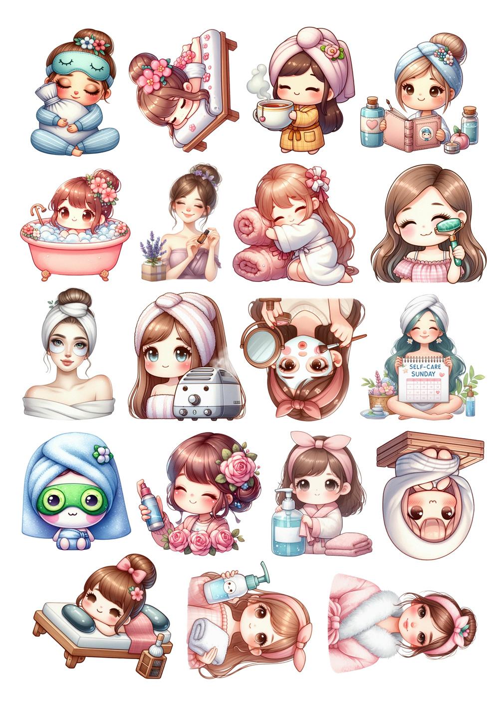 19pcs cute Q-version Kawaii SPA Little Girl Stickers Handbill DIY Album Ins Style Decoration Material Small Pattern journaling білий
19pcs cute Q-version Kawaii SPA Little Girl Stickers Handbill DIY Album Ins Style Decoration Material Small Pattern journaling білий