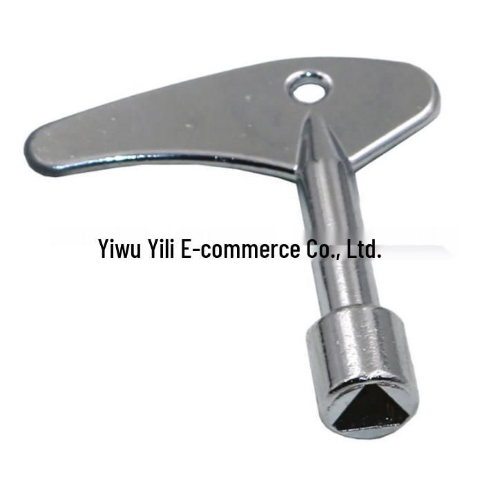 Four-in-One Utility Key: Control Cabinet, Elevator, Valve, Triangle Wrench
Four-in-One Utility Key: Control Cabinet, Elevator, Valve, Triangle Wrench