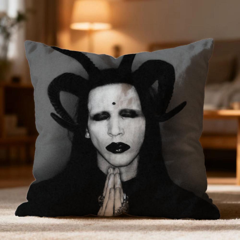 Fashion M-MMarilyn Manson Cushion Cover Soft Washable Pillow Case Multi-Scene for Couch Bed Travel Office Use 30cmx30cm
Fashion M-MMarilyn Manson Cushion Cover Soft Washable Pillow Case Multi-Scene for Couch Bed Travel Office Use 30cmx30cm