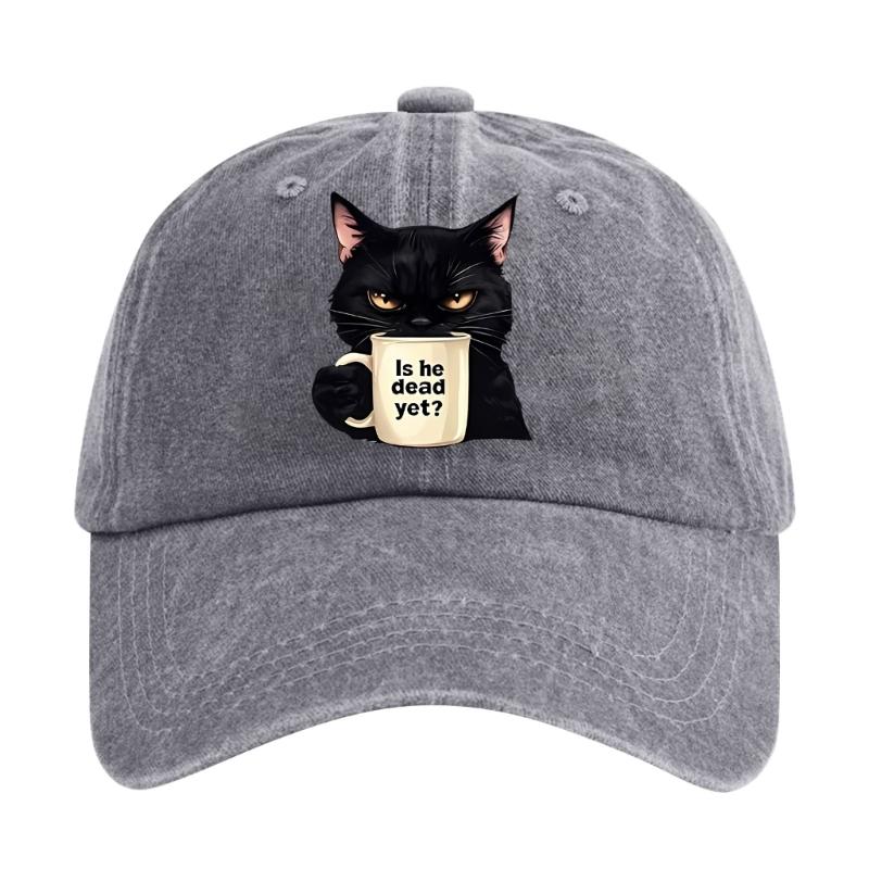 Unisex Breathable Cotton Hat Cartoon Kitten Fashion Sun Hat Fit For Outdoor Figure 2 сірий колір
Unisex Breathable Cotton Hat Cartoon Kitten Fashion Sun Hat Fit For Outdoor Figure 2 сірий колір