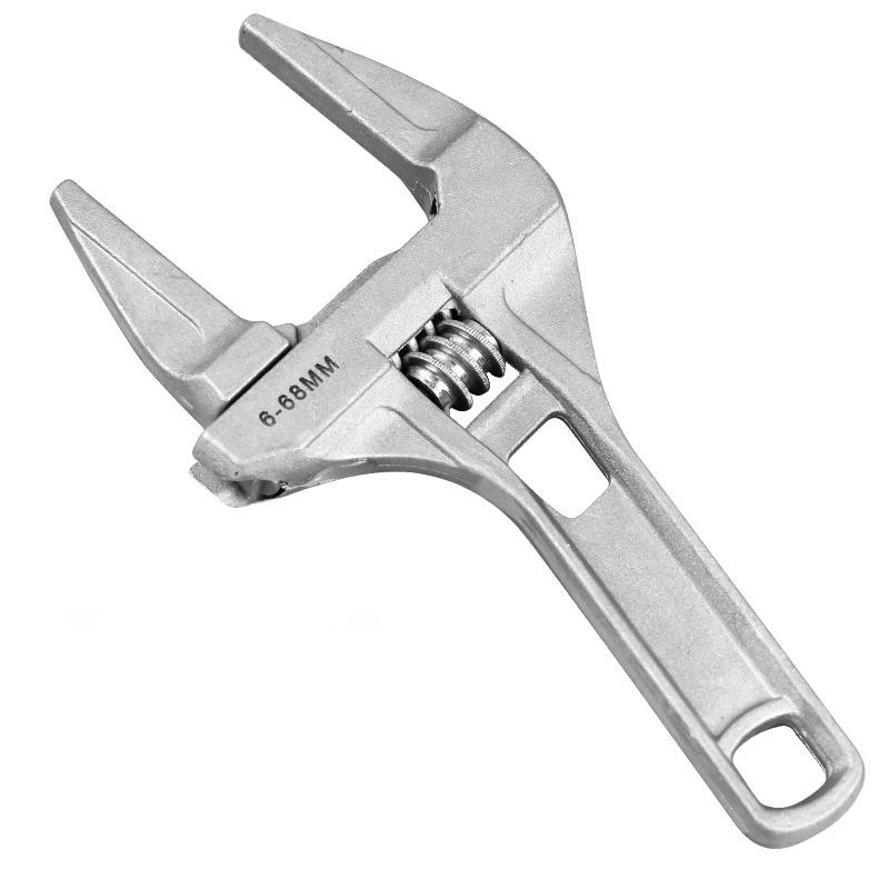 Multifunctional Bathroom Adjustable Wrench, 16-68mm Mini Adjustable Wrench Aluminum Wrench, Bathroom Pipe Nut Removal Tool
Multifunctional Bathroom Adjustable Wrench, 16-68mm Mini Adjustable Wrench Aluminum Wrench, Bathroom Pipe Nut Removal Tool