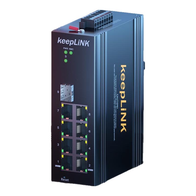 keepLINK KP-9000 Managed Industrial Gigabit PoE Switch
keepLINK KP-9000 Managed Industrial Gigabit PoE Switch