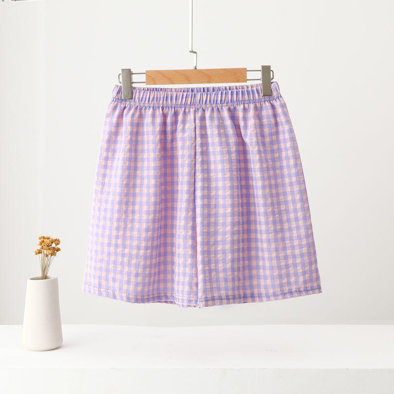 Summer Gingham Fashion Plus Size Can Be Outwear Home Shorts Purple M (recommended 40.00 kg-70.00 kg
Summer Gingham Fashion Plus Size Can Be Outwear Home Shorts Purple M (recommended 40.00 kg-70.00 kg