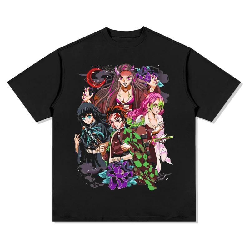 Demon Slayer Japanese Anime Pure Cotton Tshirt Summer Unisex and Women Anime Enthusiasts Fashion Casual Retro Streetwear Tshirt 4XL
Demon Slayer Japanese Anime Pure Cotton Tshirt Summer Unisex and Women Anime Enthusiasts Fashion Casual Retro Streetwear Tshirt 4XL