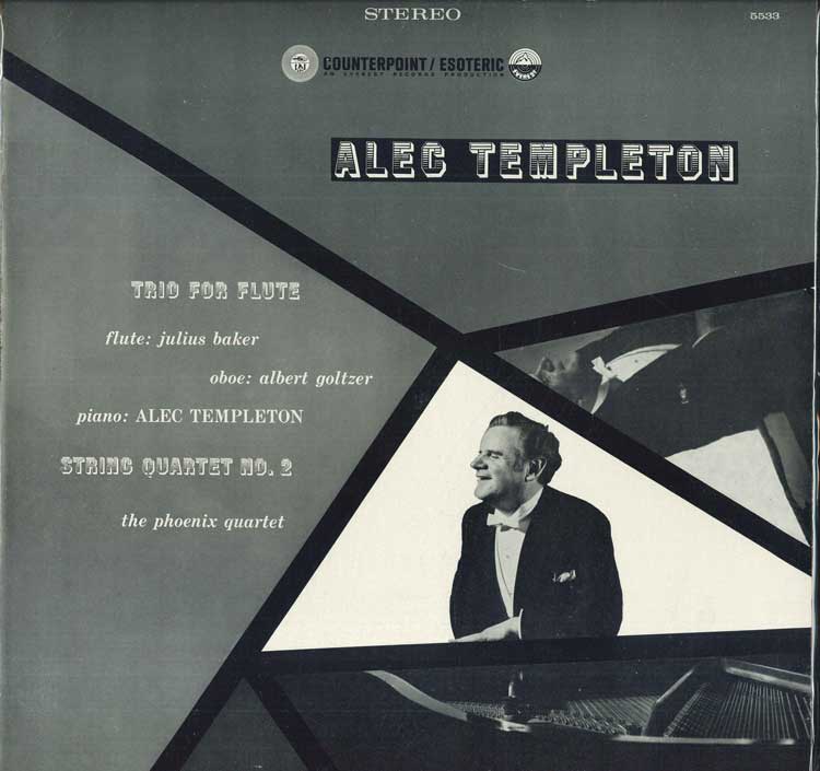 LP Record ALEC TEMPLETON Two Chamber Works CPTS5533 COUNTERPOINT E US Classical Used
LP Record ALEC TEMPLETON Two Chamber Works CPTS5533 COUNTERPOINT E US Classical Used