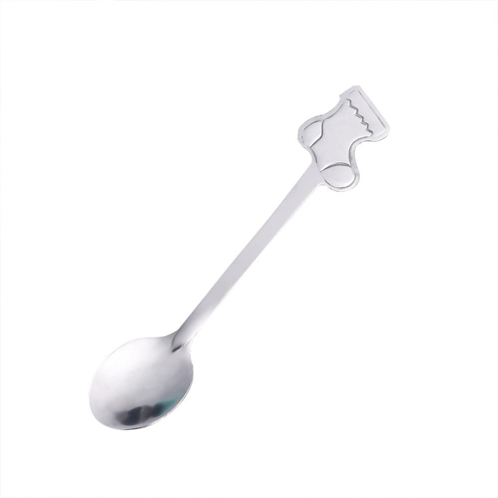 Stainless Steel Christmas Cartoon Coffee & Dessert Stirring Spoon: Snowman & Star Design
Stainless Steel Christmas Cartoon Coffee & Dessert Stirring Spoon: Snowman & Star Design