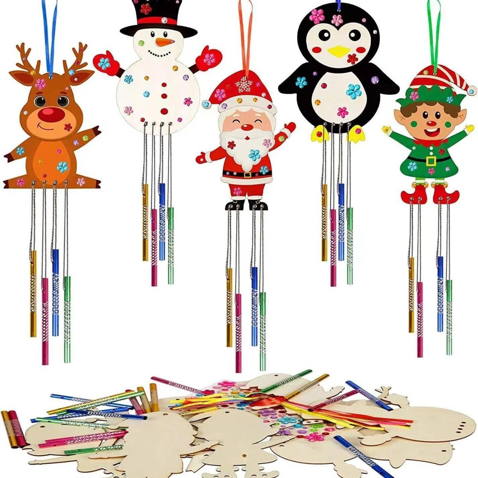 Christmas Butterfly Pirate Wooden Wind Chime for Kids DIY Classroom Hanging Craft Decora
Christmas Butterfly Pirate Wooden Wind Chime for Kids DIY Classroom Hanging Craft Decora