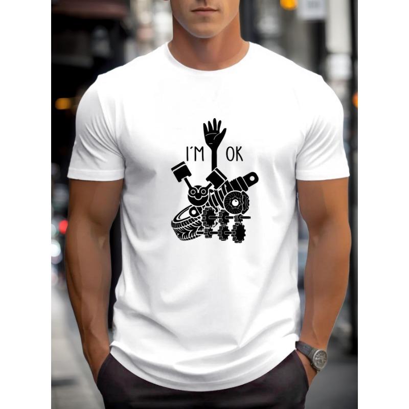 European sizes Men s Summer Casual Short Sleeve T-Shirt with Auto Repair Tools Graphic 4XL білий
European sizes Men s Summer Casual Short Sleeve T-Shirt with Auto Repair Tools Graphic 4XL білий