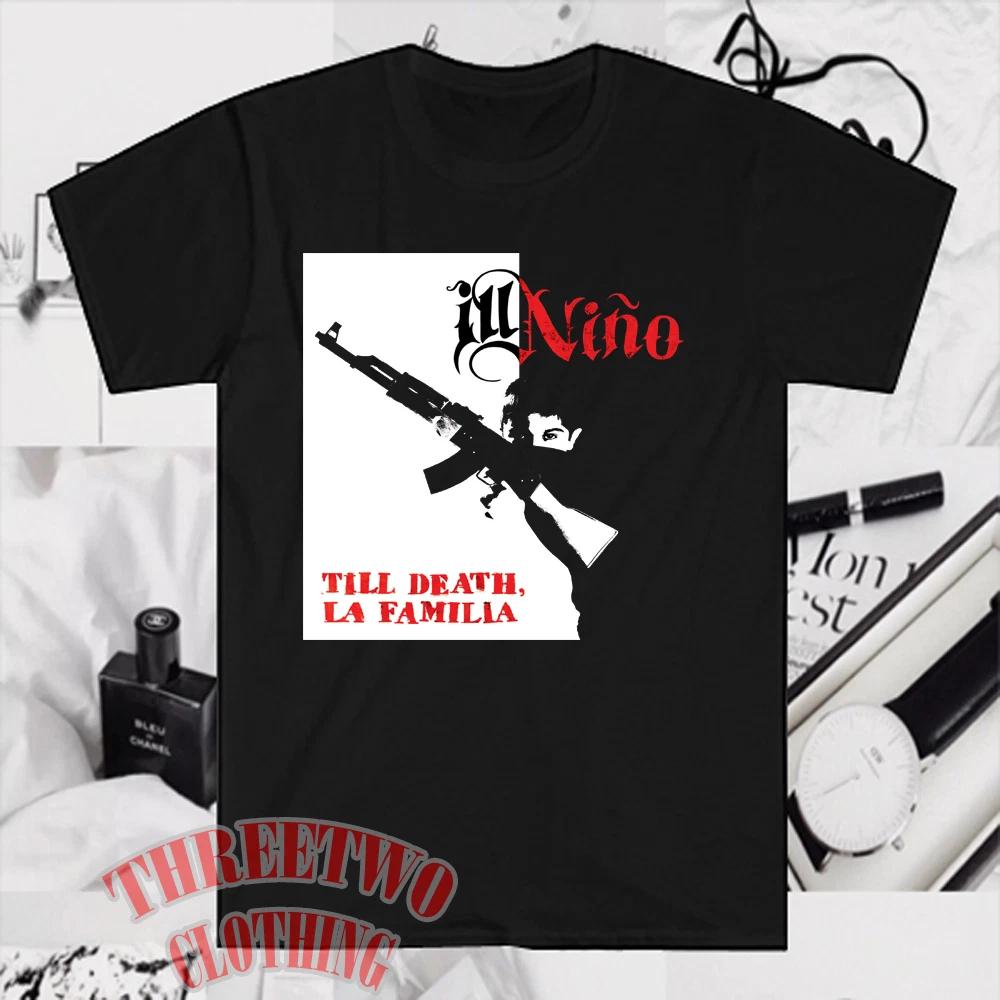 Ill Nino Till Death La Familia Men s Black Size S to 5XL M
Ill Nino Till Death La Familia Men s Black Size S to 5XL M