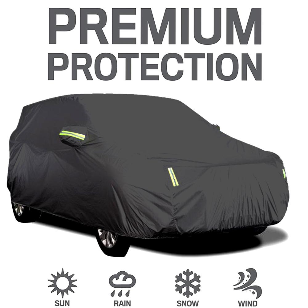 Чехол для автомобиля Sedan Full Covers со светоотражающей полосой Защита от солнца Пыле- и водонепроницаемый Устойчив к УФ-излучению и царапинам Универсальный S-XXL S 415x17x15m белый
Чехол для автомобиля Sedan Full Covers со светоотражающей полосой Защита от солнца Пыле- и водонепроницаемый Устойчив к УФ-излучению и царапинам Универсальный S-XXL S 415x17x15m белый