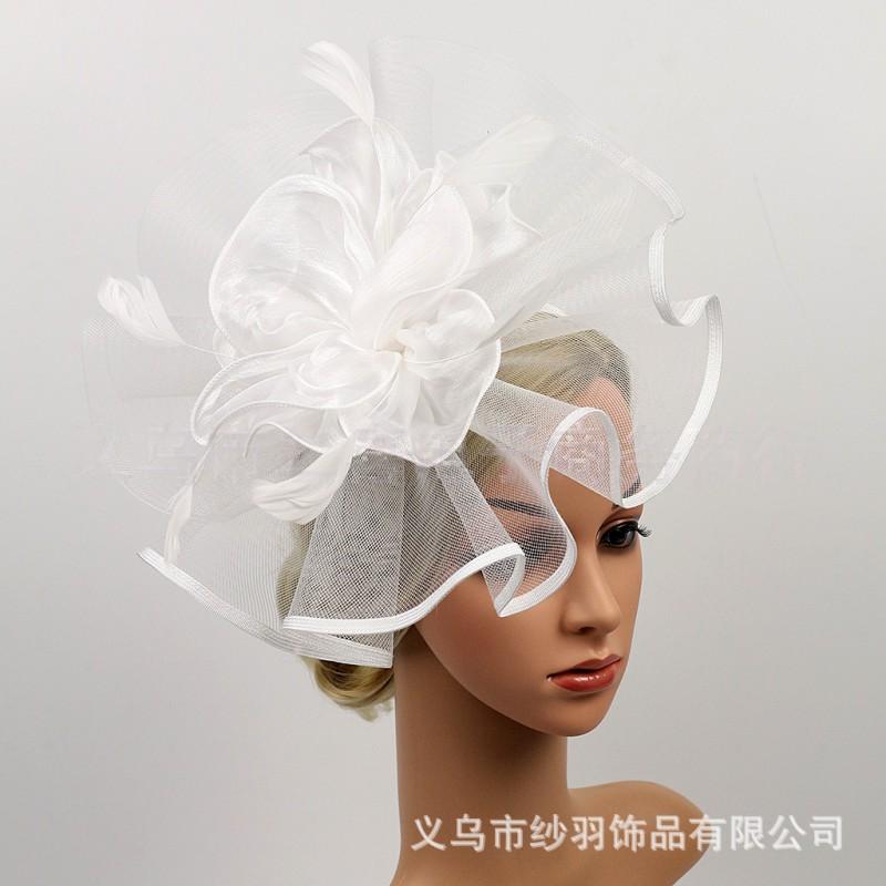 Hairpin Ball White Feather Top Hat Headgear Organza Bride s Headband Mesh Head Flower белый
Hairpin Ball White Feather Top Hat Headgear Organza Bride s Headband Mesh Head Flower белый