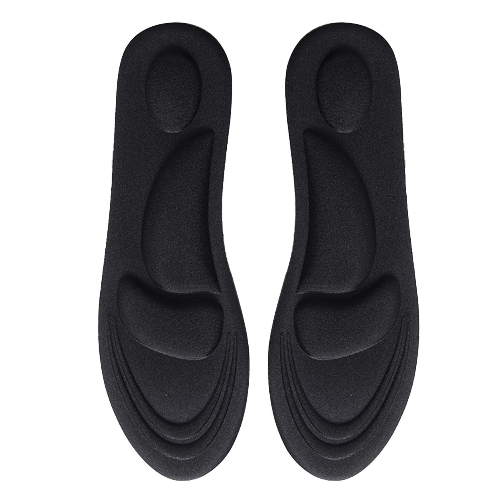 Sports Insoles Soft Sponge High Elastic Shock Absorption Breathable Shoes Cushion for Women Men Black 40 45
Sports Insoles Soft Sponge High Elastic Shock Absorption Breathable Shoes Cushion for Women Men Black 40 45