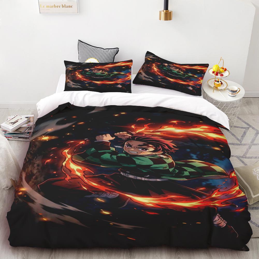 Duvet Cover Kamado Nezuko Demon Slayer Bedding Set Set Single Twin Full Queen Size Kids Girl Boys Gift Queen/King comfortable 135x200cm
Duvet Cover Kamado Nezuko Demon Slayer Bedding Set Set Single Twin Full Queen Size Kids Girl Boys Gift Queen/King comfortable 135x200cm