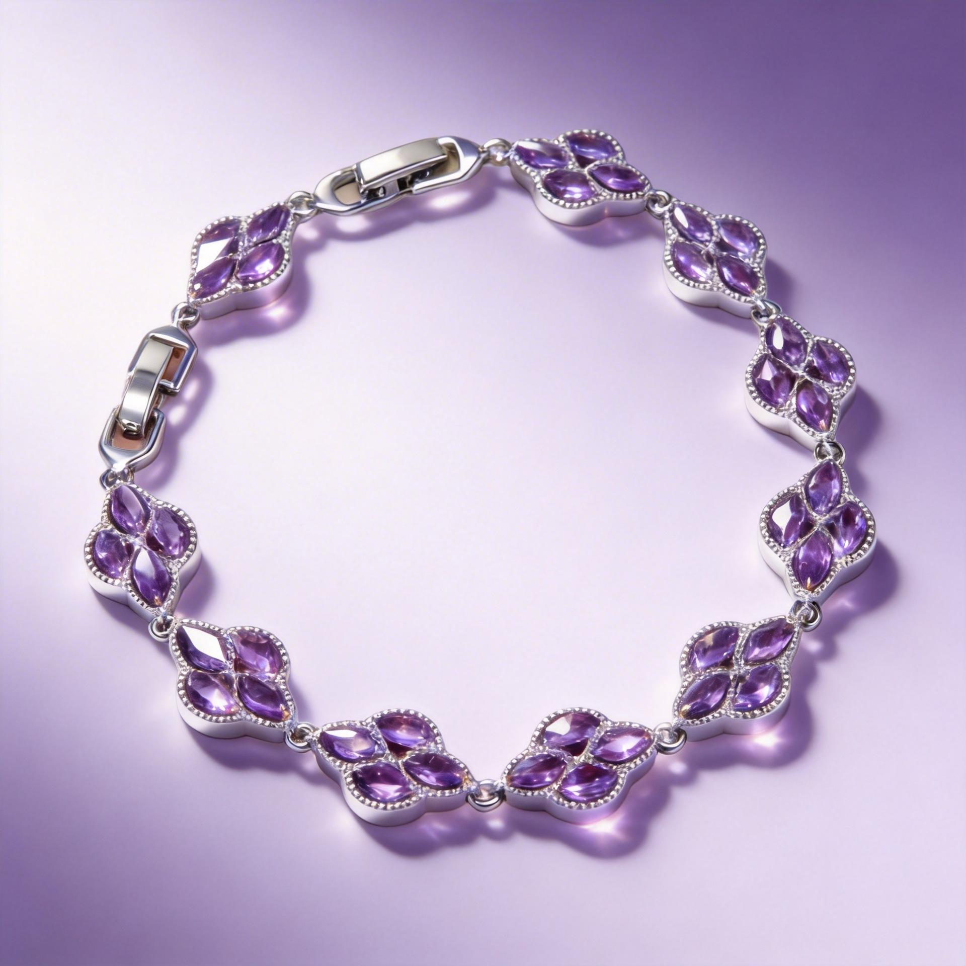2026 Four-leaf Flower Zircon Bracelet, Sweet, Fashionable and Exquisite New Four-leaf Clover Jewelry Accessories 20CM
2026 Four-leaf Flower Zircon Bracelet, Sweet, Fashionable and Exquisite New Four-leaf Clover Jewelry Accessories 20CM