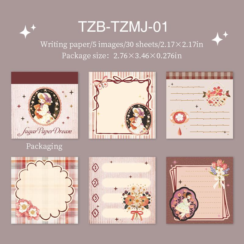 JIANWU Sugar Wrap Dream Series Vintage Girl House Label Landscape Material Collage Sticker Book Creative Journal Stationery
JIANWU Sugar Wrap Dream Series Vintage Girl House Label Landscape Material Collage Sticker Book Creative Journal Stationery