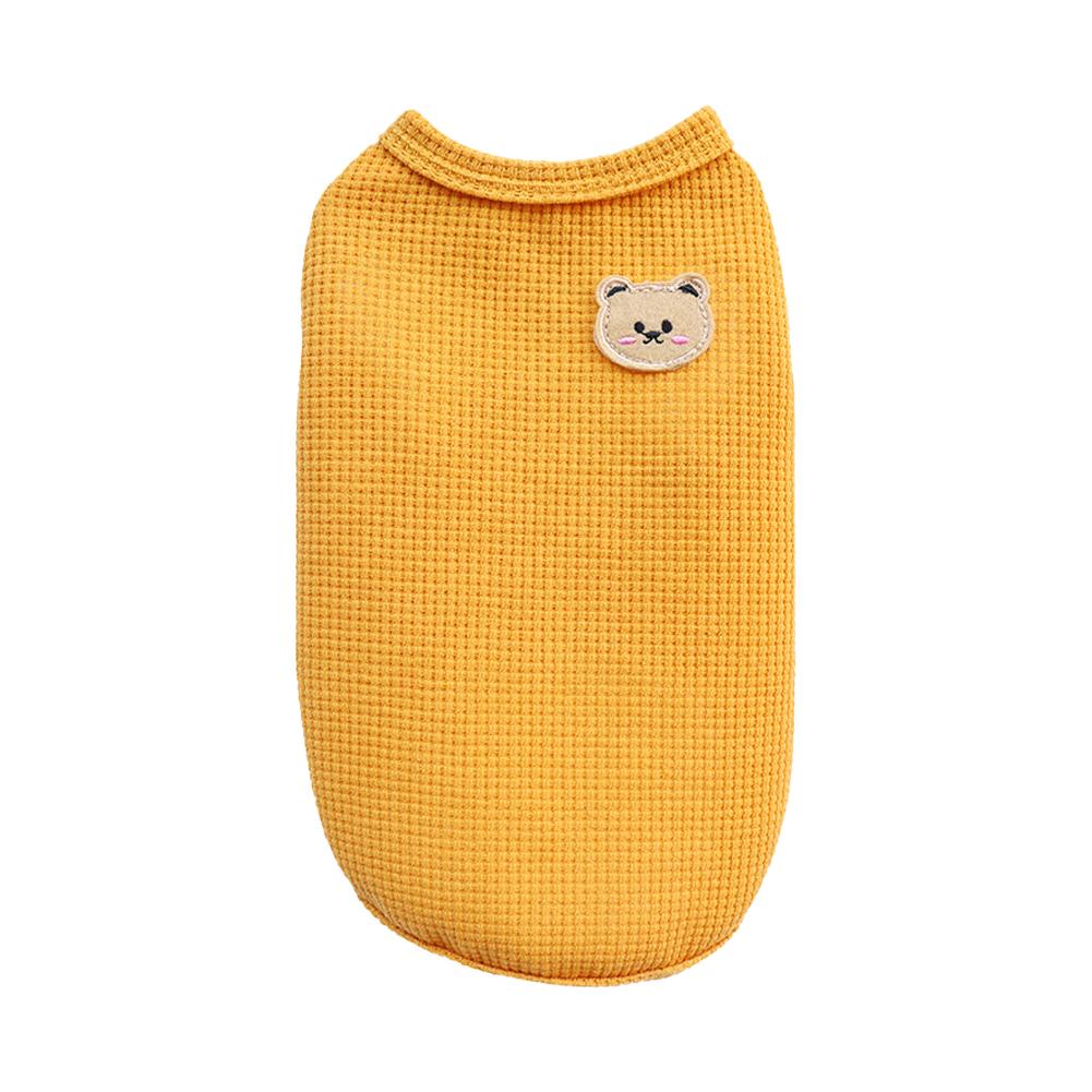 M-2XL Літня жилетка для домашнього кота, одяг для домашнього цуценяти, дихаюча хвиляста жилетка для собаки для маленьких собак, жилетка для собаки-тедді, одяг для домашніх тварин M жовтий
M-2XL Літня жилетка для домашнього кота, одяг для домашнього цуценяти, дихаюча хвиляста жилетка для собаки для маленьких собак, жилетка для собаки-тедді, одяг для домашніх тварин M жовтий