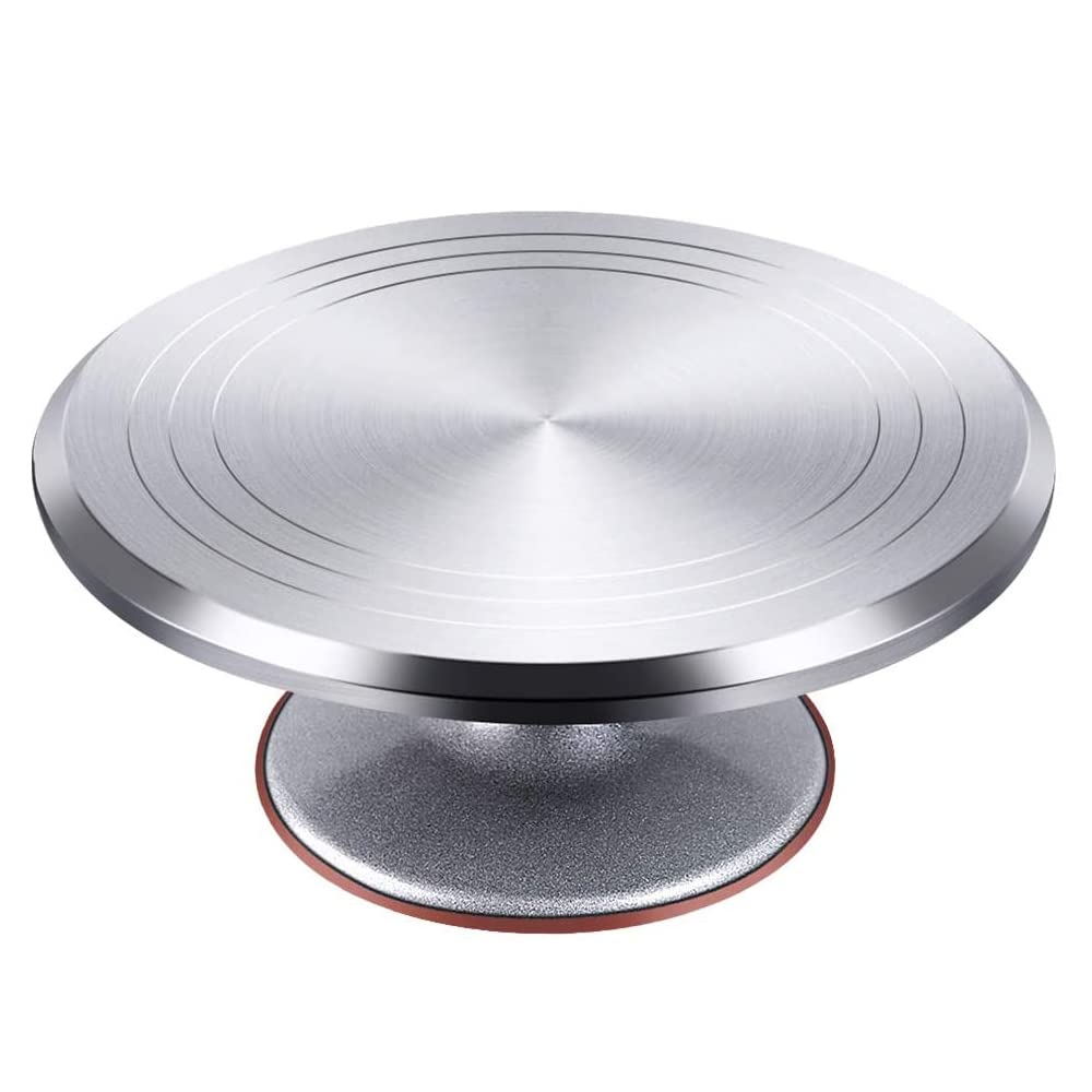 Cake Turntable Cake Stand for Cake 12 Inch Diameter 360 Degree Sweets Angled Frosting Cake Baking Baking Decoration Cake Mold Making, Approx. 31cm,
Cake Turntable Cake Stand for Cake 12 Inch Diameter 360 Degree Sweets Angled Frosting Cake Baking Baking Decoration Cake Mold Making, Approx. 31cm,