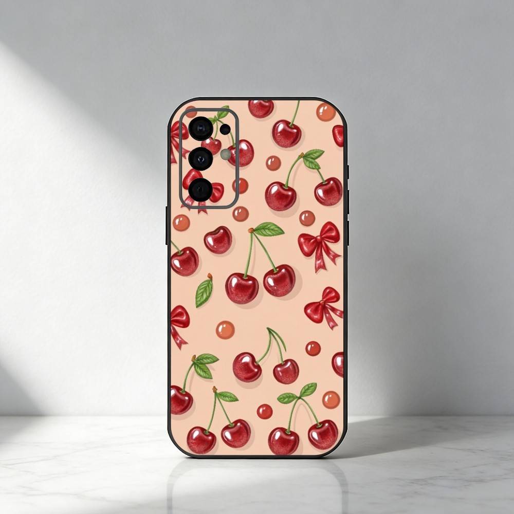 Cheery Red Phone Case For Samsung S25,S24,S21,S22,S23,S30,Ultra,S20,Plus,Fe,Note,5G Black Cover Samsung S20plus5G
Cheery Red Phone Case For Samsung S25,S24,S21,S22,S23,S30,Ultra,S20,Plus,Fe,Note,5G Black Cover Samsung S20plus5G