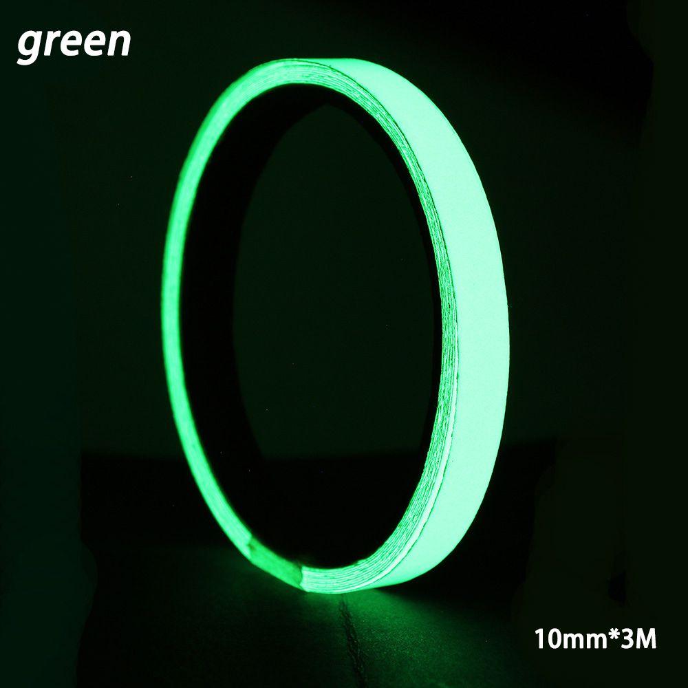 Темна Moto Самоклеюча автомобільна світловідбиваюча стрічка Світиться стрічка Зелена флуоресцентна нічна безпека 10mm x 3M зелений
Темна Moto Самоклеюча автомобільна світловідбиваюча стрічка Світиться стрічка Зелена флуоресцентна нічна безпека 10mm x 3M зелений
