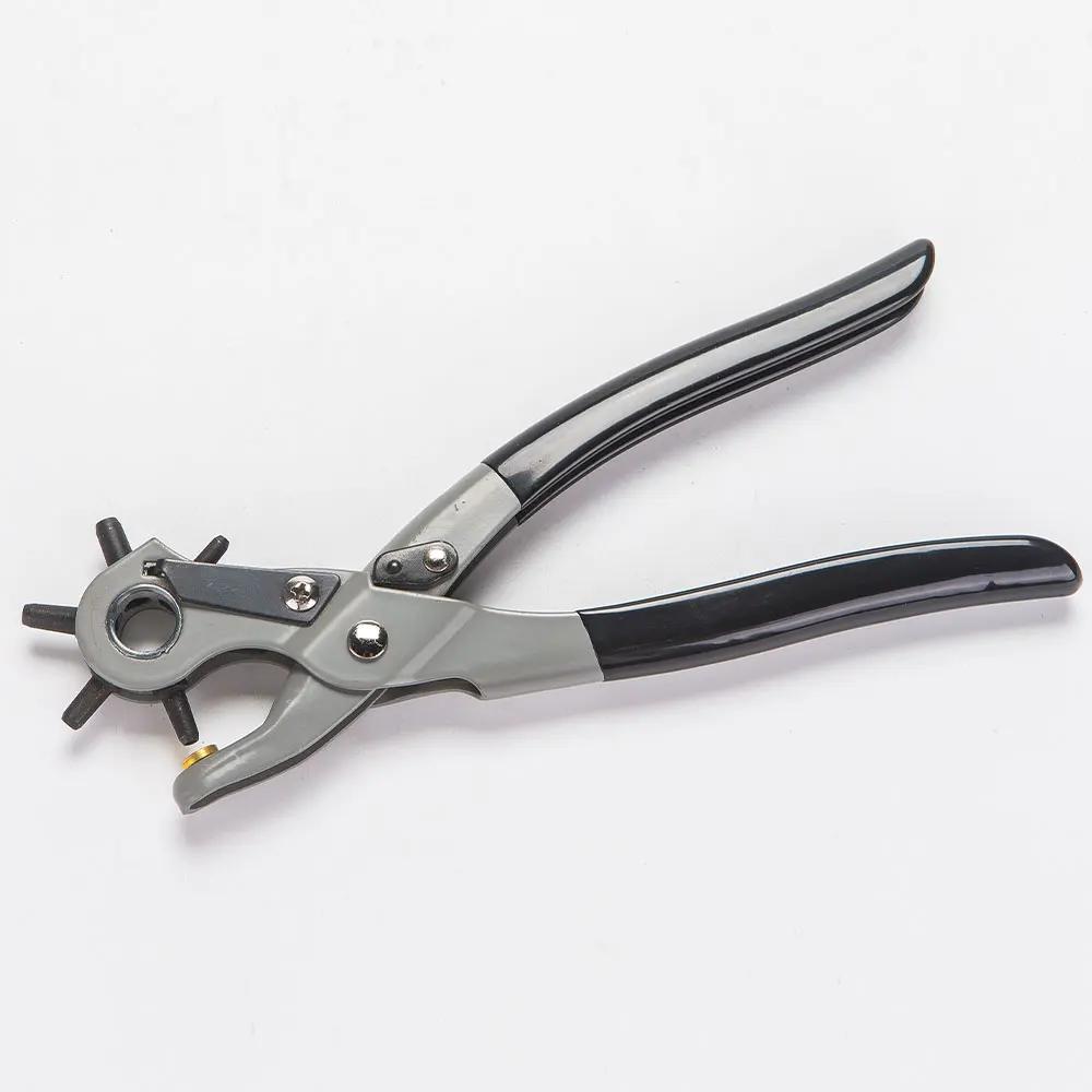 General Tools Leather Hole Punch Tool - 6 Multi-Hole Sizes for Leather, Rubber, & Plastic - Hobbies & Crafts 9 inches
General Tools Leather Hole Punch Tool - 6 Multi-Hole Sizes for Leather, Rubber, & Plastic - Hobbies & Crafts 9 inches