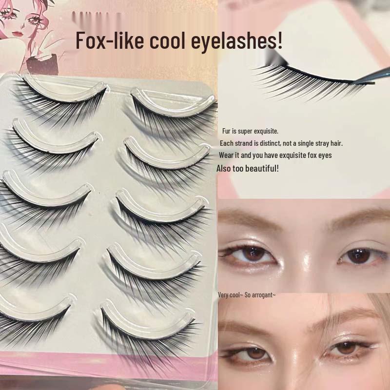 Yujie Fox Eye Photogenic False Eyelashes - Natural, Cool Style for a Daily Exquisite Look
Yujie Fox Eye Photogenic False Eyelashes - Natural, Cool Style for a Daily Exquisite Look
