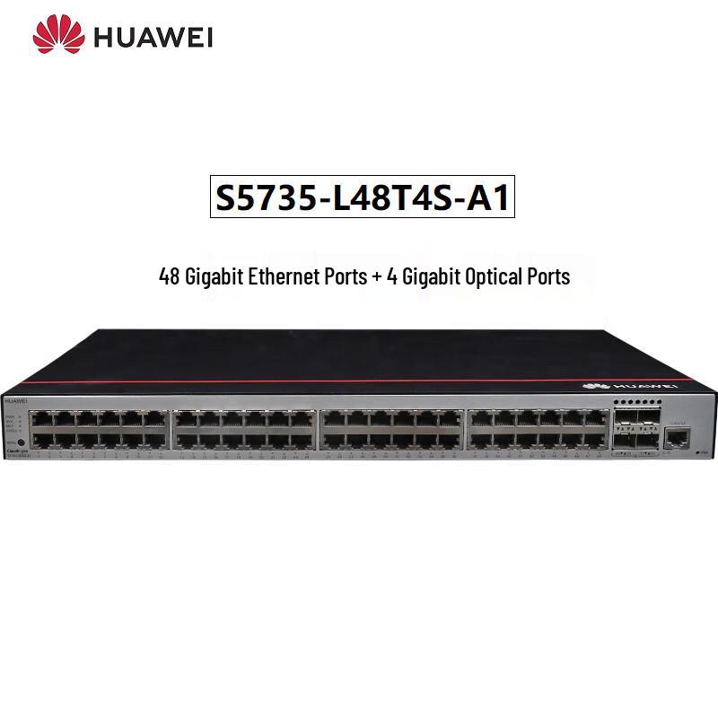 Huawei S5735-L48T4S-A1 Enterprise Gigabit Managed Switch
Huawei S5735-L48T4S-A1 Enterprise Gigabit Managed Switch