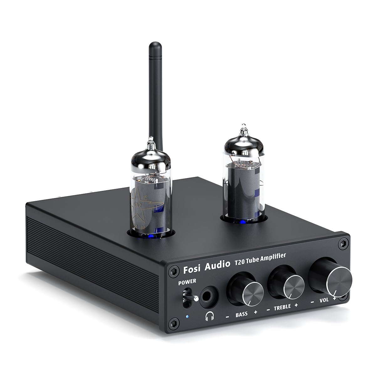 Fosi Audio T20 Bluetooth Vacuum Tube Amplifier Headphone Amplifier Compatible with aptX HD Stereo Receiver 2 Channel Class D Digital Mini Power
Fosi Audio T20 Bluetooth Vacuum Tube Amplifier Headphone Amplifier Compatible with aptX HD Stereo Receiver 2 Channel Class D Digital Mini Power