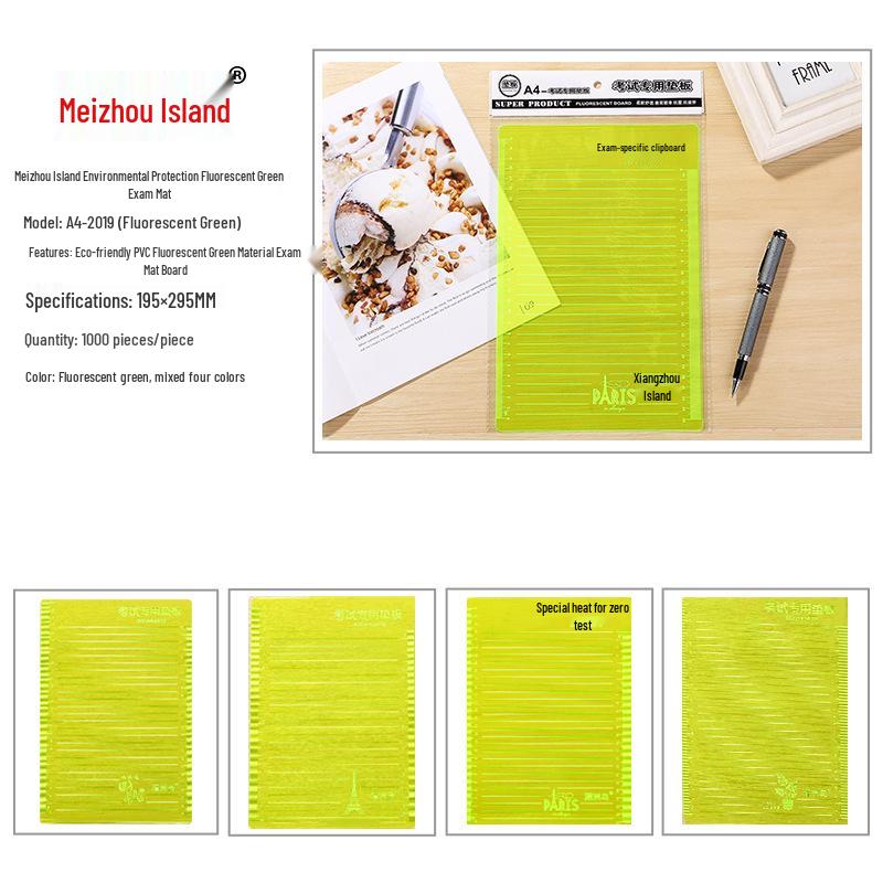 A4 Soft Writing Pad for Students - Perfect for Exams, Cute Transparent Board for Hard Pen Calligraphy
A4 Soft Writing Pad for Students - Perfect for Exams, Cute Transparent Board for Hard Pen Calligraphy