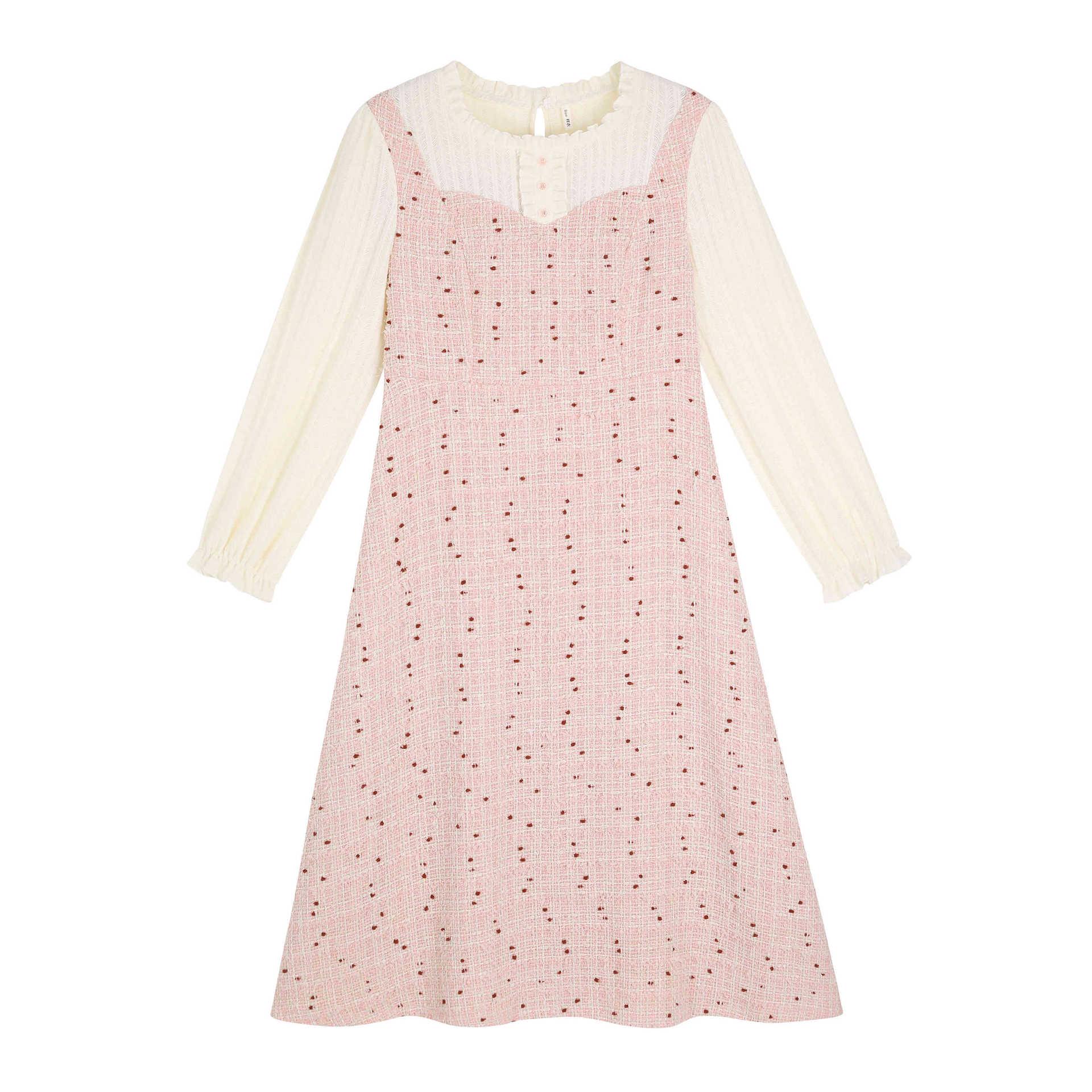 French Style High Waist Slim Qianjin Dress - Plus Size Spring Two-Piece Look 1XL (120-140 jin) розовый
French Style High Waist Slim Qianjin Dress - Plus Size Spring Two-Piece Look 1XL (120-140 jin) розовый