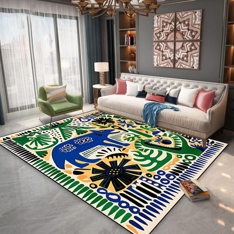 Indian Patterns Carpet Living Room Large Area Rug Anti-slip Floor Mat Study, Bedroom Ground Mat Easy To Clean Yoga Mat Gift 50X80CM
Indian Patterns Carpet Living Room Large Area Rug Anti-slip Floor Mat Study, Bedroom Ground Mat Easy To Clean Yoga Mat Gift 50X80CM