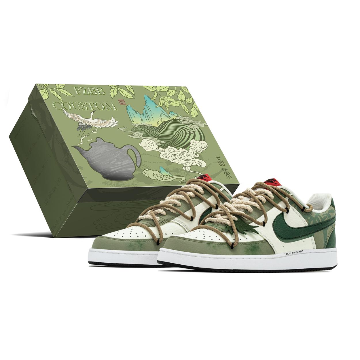 Nike Court Vision 1 Bamboo Forest, Chinese Style Box Abrasion Resistant Low top Skateboard Shoes Men s Green DM1187-101(TeamA-S-BOX) 41
Nike Court Vision 1 Bamboo Forest, Chinese Style Box Abrasion Resistant Low top Skateboard Shoes Men s Green DM1187-101(TeamA-S-BOX) 41