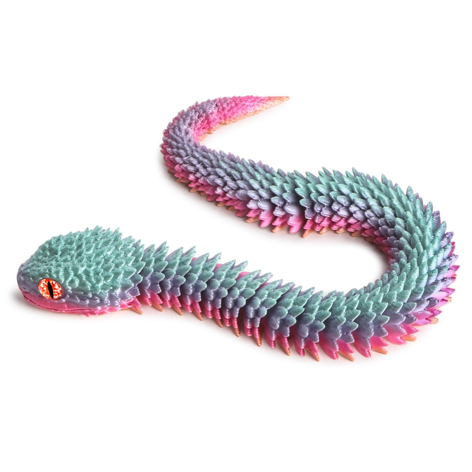 Snake Toy 30cm 3D Print Realistic Model Snake Toy Stress Relief Goods Hitting Educational Toy Elementary School Children Children 6 Years Old 5 Years
Snake Toy 30cm 3D Print Realistic Model Snake Toy Stress Relief Goods Hitting Educational Toy Elementary School Children Children 6 Years Old 5 Years