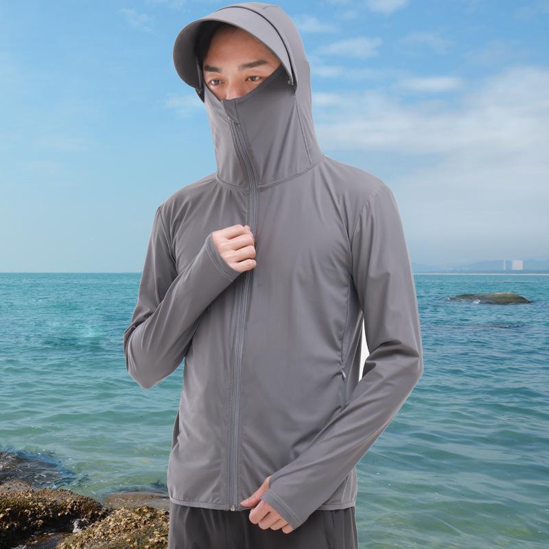 2024 Унисекс Ветровка из ледяного шелка с защитой от УФ-лучей - Легкая, дышащая летняя куртка XL темно-серого
2024 Унисекс Ветровка из ледяного шелка с защитой от УФ-лучей - Легкая, дышащая летняя куртка XL темно-серого
