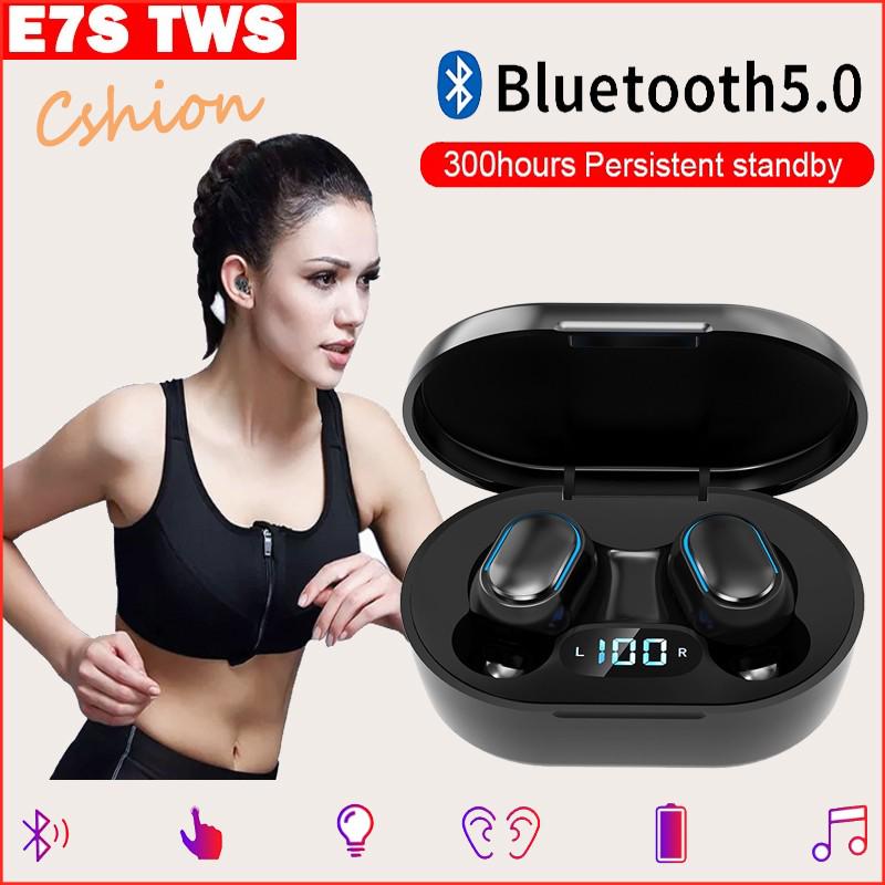 E7S tws True Беспроводные Bluetooth Наушники TWS 5.0 Воздух Airdots 3D Стерео Earbuds Мини в ухо Двойной микрофон светодиодный дисплей с зарядкой Box
E7S tws True Беспроводные Bluetooth Наушники TWS 5.0 Воздух Airdots 3D Стерео Earbuds Мини в ухо Двойной микрофон светодиодный дисплей с зарядкой Box
