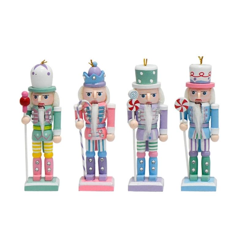 4PC Colorful Soldier Figures Cartoon Wood Soldier Doll Christmas Trees Hangers Decorations Table Decors for Holiday 1
4PC Colorful Soldier Figures Cartoon Wood Soldier Doll Christmas Trees Hangers Decorations Table Decors for Holiday 1