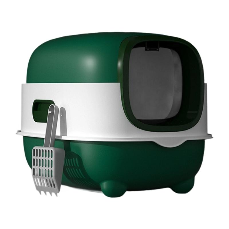 Cats Litter Pans Plastic Rabbit Litter Box Easy Cleaning With Lid No Residues Easy Cleaning Smooth Surfaces зелёный
Cats Litter Pans Plastic Rabbit Litter Box Easy Cleaning With Lid No Residues Easy Cleaning Smooth Surfaces зелёный