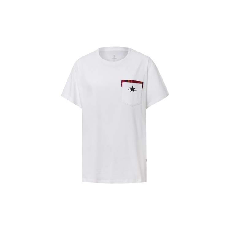 Converse Personality Pocket Crew Neck Футболка с коротким рукавом Женские топы Белые 10020519-102
Converse Personality Pocket Crew Neck Футболка с коротким рукавом Женские топы Белые 10020519-102