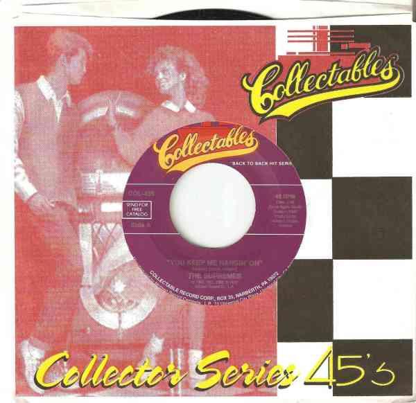 7inch Record SUPREMES You Keep Me Hangin On Love Is He COL435 CLLECTABLES US SoulFunk Used
7inch Record SUPREMES You Keep Me Hangin On Love Is He COL435 CLLECTABLES US SoulFunk Used
