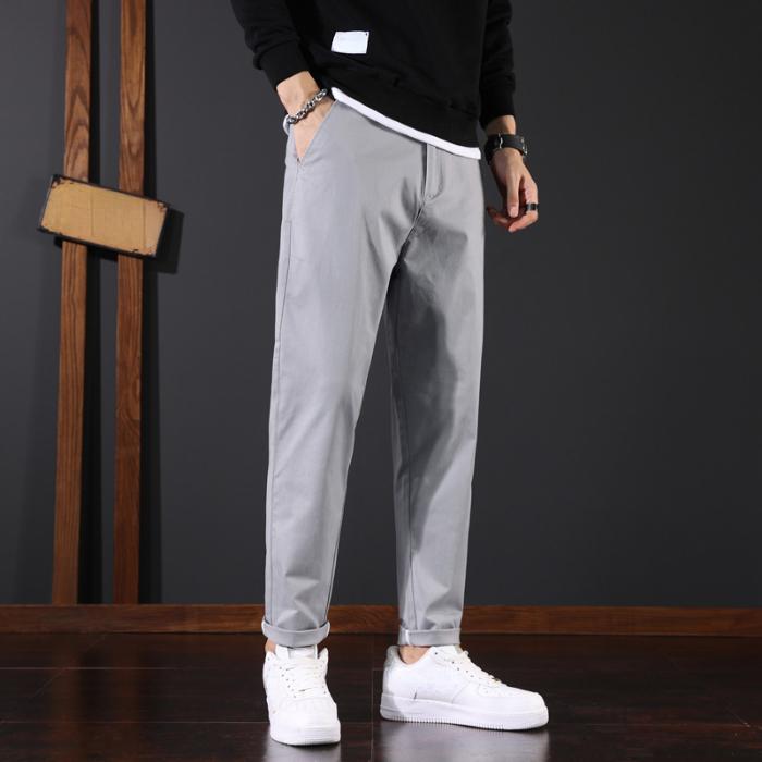DIMANAF 2024 Большие размеры, весенние мужские базовые мягкие брюки-шаровары, свободные эластичные лоскутные повседневные однотонные длинные брюки