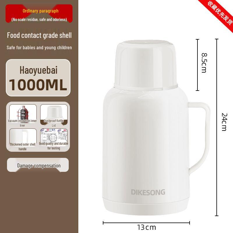 72-Hour Long-Lasting Thermos Flask with Large Capacity & Glass Liner for Home Use – Insulated Boiling & Warm Water Kettle
72-Hour Long-Lasting Thermos Flask with Large Capacity & Glass Liner for Home Use – Insulated Boiling & Warm Water Kettle