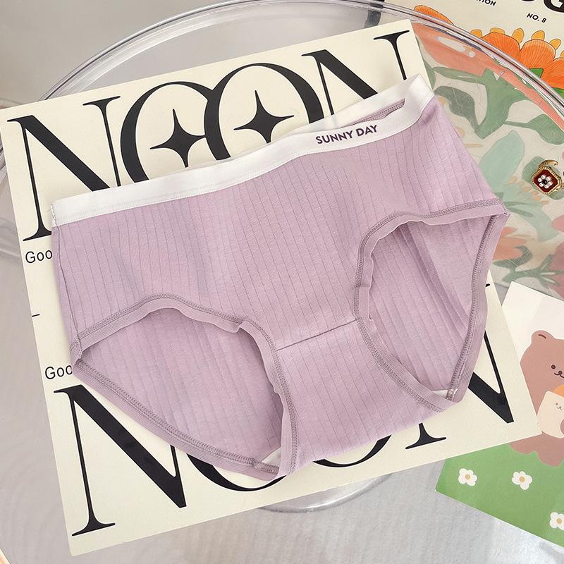 Женское нижнее белье, простые трусы, дышащие потовые однотонные полосатые трусики для девочек L фиолетовый
Женское нижнее белье, простые трусы, дышащие потовые однотонные полосатые трусики для девочек L фиолетовый