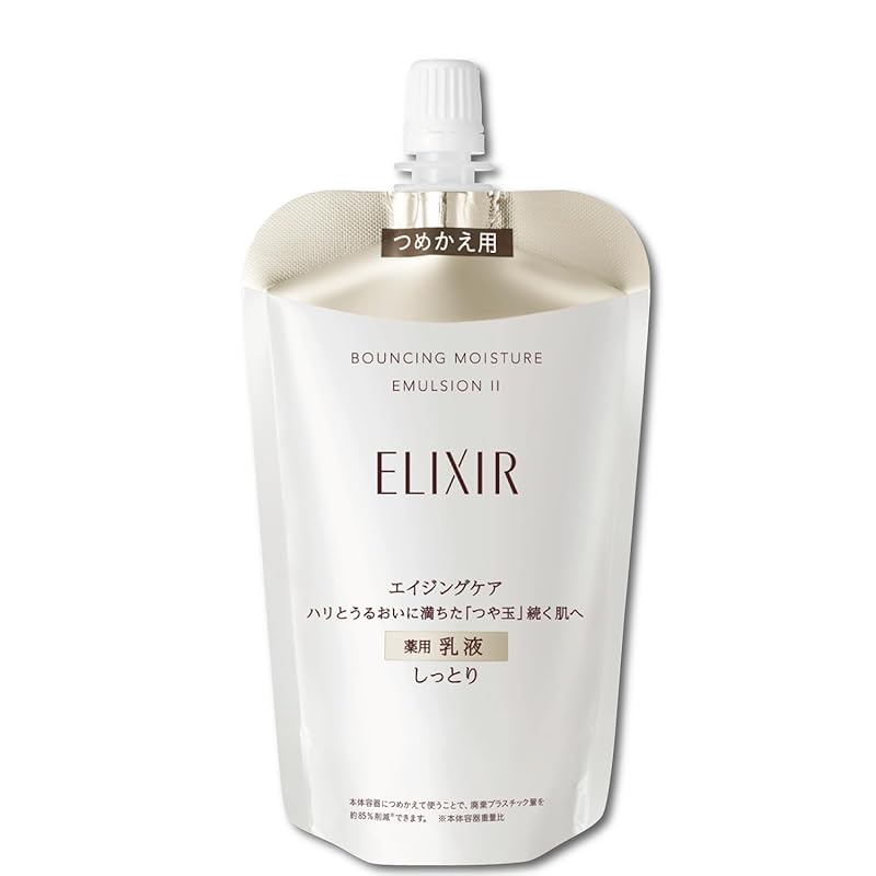 ELIXIR elixir lift зволожувальна емульсія SP 2 (вологий тип) 110 мл Для повторного використання Квазі-ліки емульсія транексамова кислота Hari Moisture догляд за обличчям від старіння superiel Shiseido
ELIXIR elixir lift зволожувальна емульсія SP 2 (вологий тип) 110 мл Для повторного використання Квазі-ліки емульсія транексамова кислота Hari Moisture догляд за обличчям від старіння superiel Shiseido