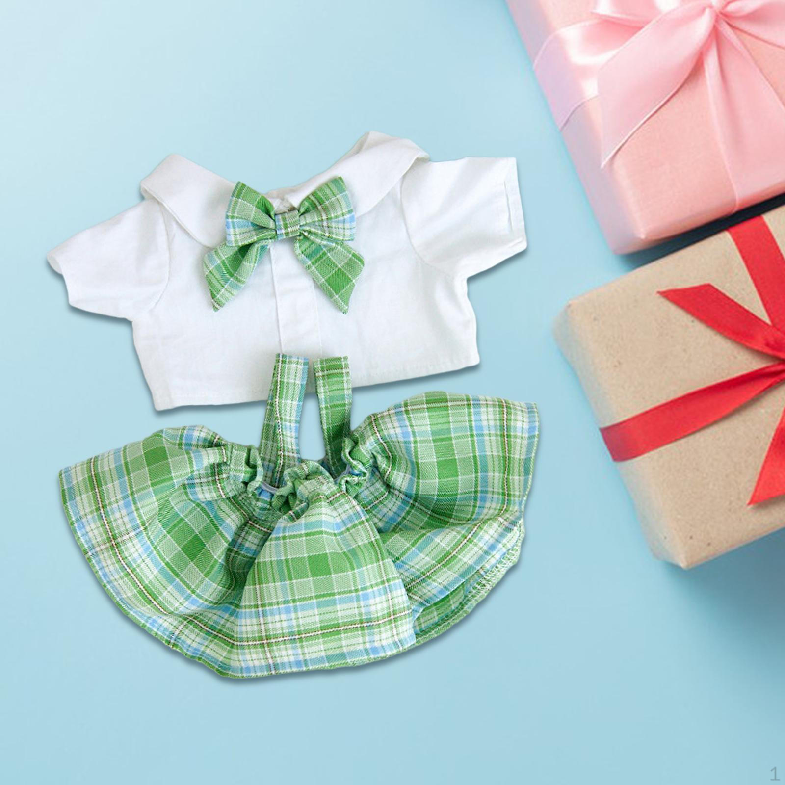 Набор одежды для кукол для творческой игры и забавного переодевания Green grid
Набор одежды для кукол для творческой игры и забавного переодевания Green grid