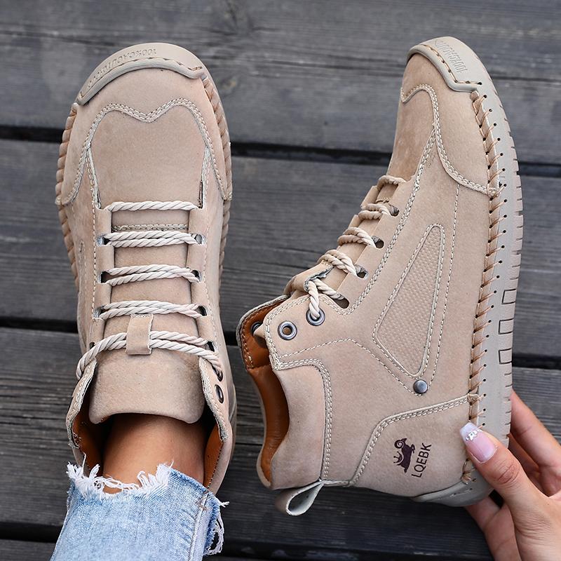 Модні жіночі черевики на високій халяві до щиколотки Нові шкіряні кросівки ручної роботи Зручне дихаюче повсякденне взуття для ходьби на плоскій підошві 43 хакі
Модні жіночі черевики на високій халяві до щиколотки Нові шкіряні кросівки ручної роботи Зручне дихаюче повсякденне взуття для ходьби на плоскій підошві 43 хакі