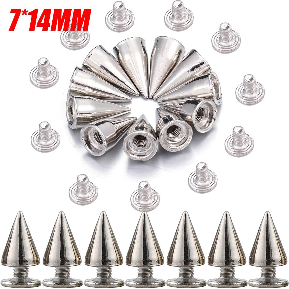 Двойные колпачки Серебряные заклепки Конические гвоздики Серебряные круглые конические шипы DIY Панк Конические гвоздики Обувь Одежда Гвоздь Заклепки Ручной работы 10pcs
Двойные колпачки Серебряные заклепки Конические гвоздики Серебряные круглые конические шипы DIY Панк Конические гвоздики Обувь Одежда Гвоздь Заклепки Ручной работы 10pcs