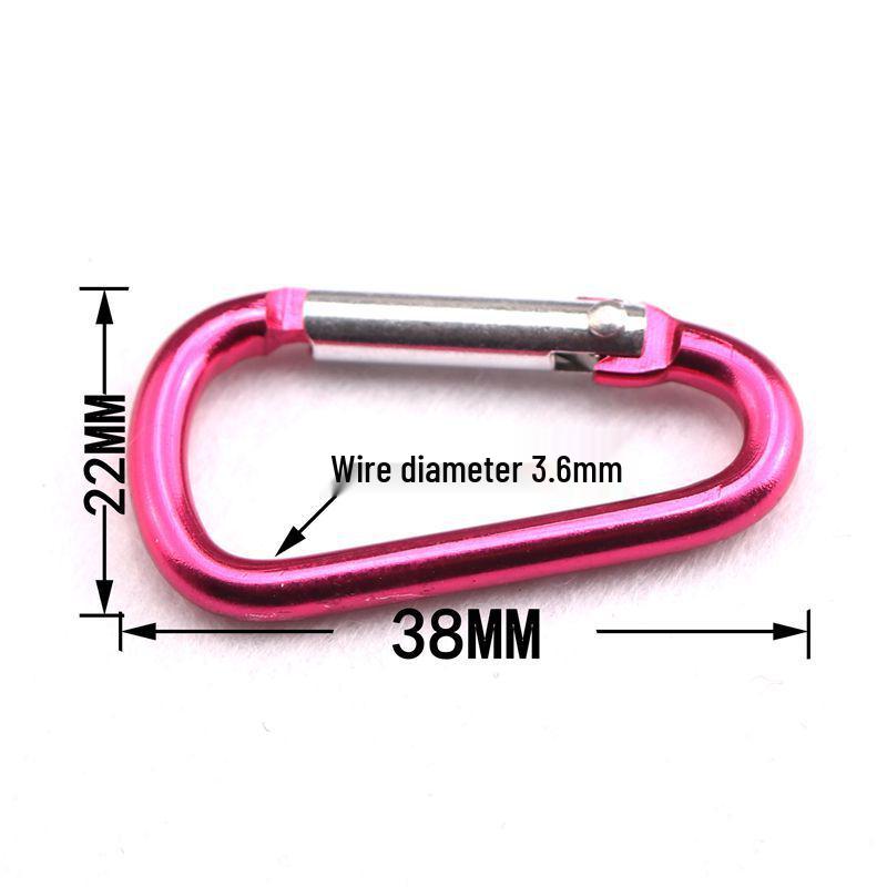 Высококачественный Нет. 4 D-образных карабина из алюминиевого сплава с держателем для бутылки с дезинфицирующим средством, мини-подвесная пряжка для улицы Black
Высококачественный Нет. 4 D-образных карабина из алюминиевого сплава с держателем для бутылки с дезинфицирующим средством, мини-подвесная пряжка для улицы Black