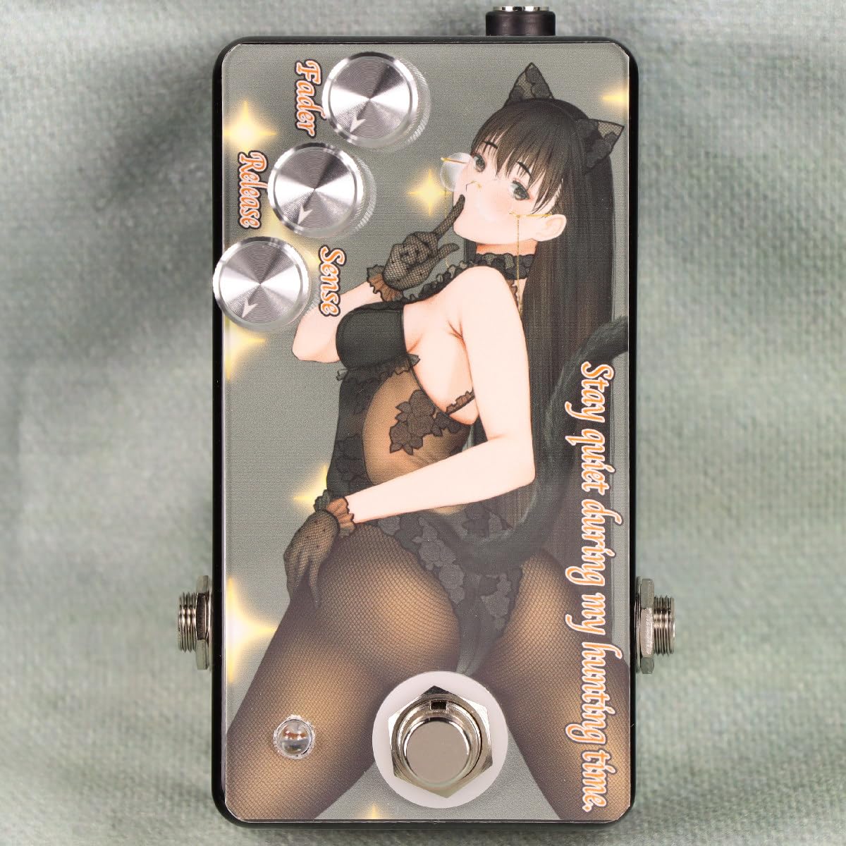 Sound Project Cat Footstep Noise Gate quiet during my hunting Noise Gate Made in Japan SIVA / Stay time. Back/Black
Sound Project Cat Footstep Noise Gate quiet during my hunting Noise Gate Made in Japan SIVA / Stay time. Back/Black